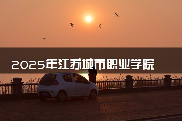 2025年江苏城市职业学院在广西招生代码：10301 专业代码及报考指南