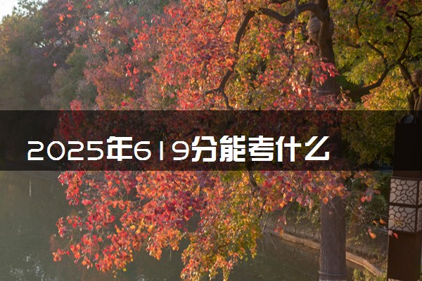2025年619分能考什么政法类大学 哪些大学值得报