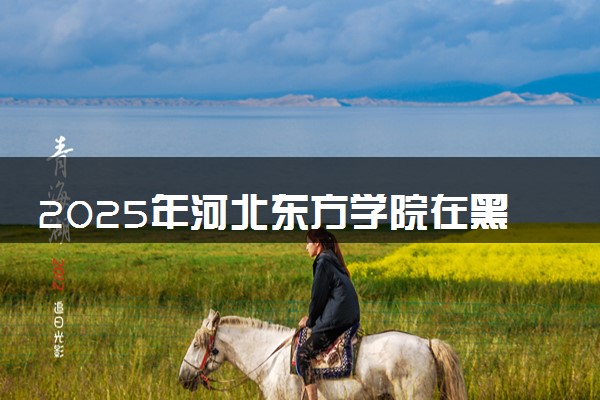 2025年河北东方学院在黑龙江招生代码及专业代码 河北东方学院黑龙江代码是多少？怎么查询？