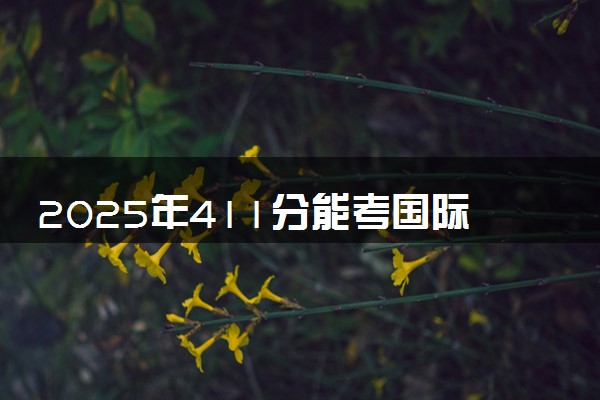 2025年411分能考国际经济与贸易专业吗 411分国际经济与贸易专业大学推荐