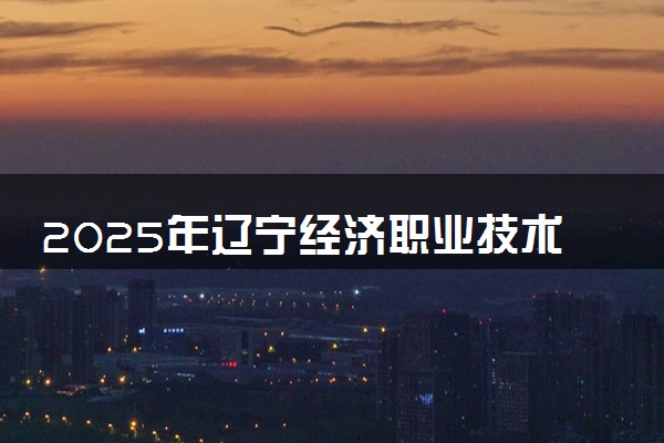 2025年辽宁经济职业技术学院在四川招生代码：2154 专业代码及报考指南