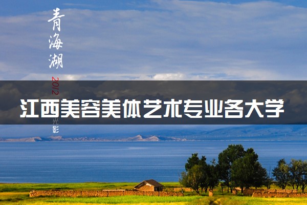 江西美容美体艺术专业各大学录取分数线：最低251分能上 开设院校及位次