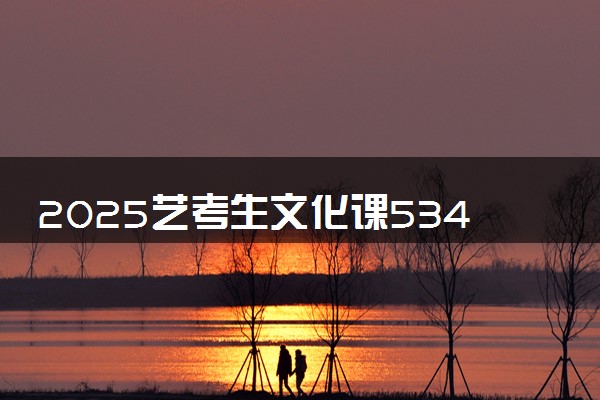 2025艺考生文化课534分能上湖南师范大学吗