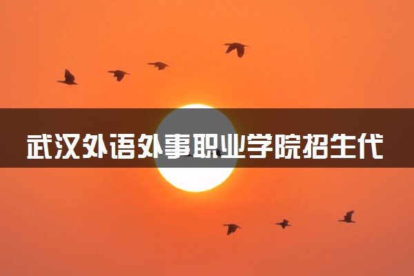武汉外语外事职业学院招生代码是多少 附专业代码对照表（2025参考）