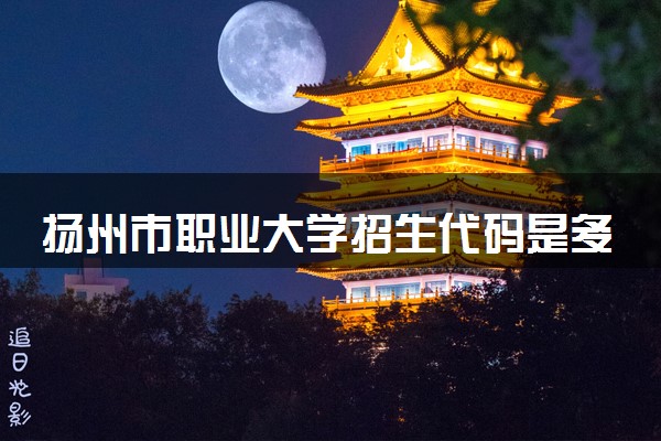 扬州市职业大学招生代码是多少 附专业代码对照表（2025参考）