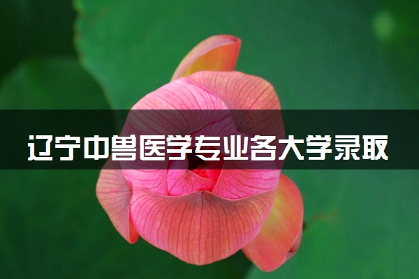 辽宁中兽医学专业各大学录取分数线：最低494分能上 开设院校及位次