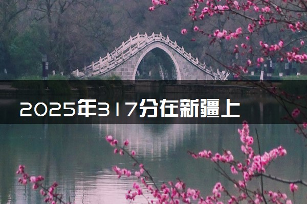 2025年317分在新疆上什么大学好 近三年录取分数线是多少