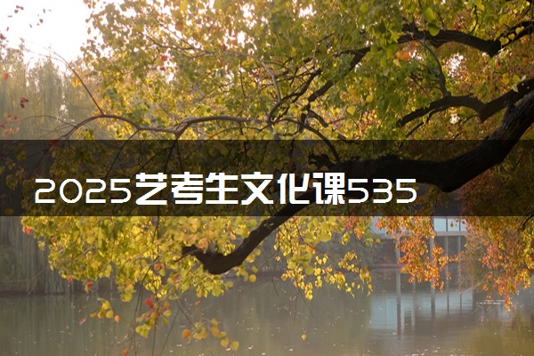 2025艺考生文化课535分能上湖南农业大学吗